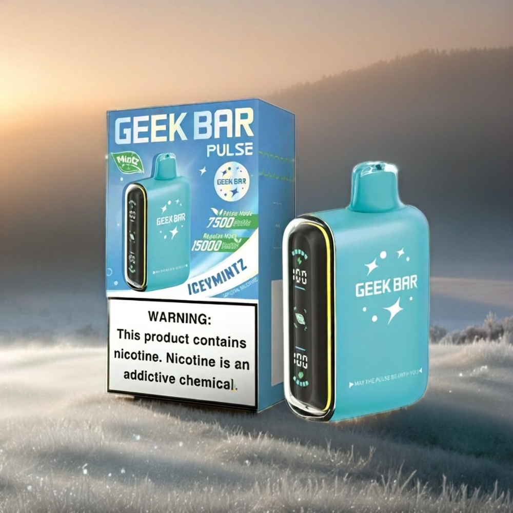 Italia Ingrosso Geek Bar Pulse 15000 Puffs Aroma Menta 16ML 5% Nicotina