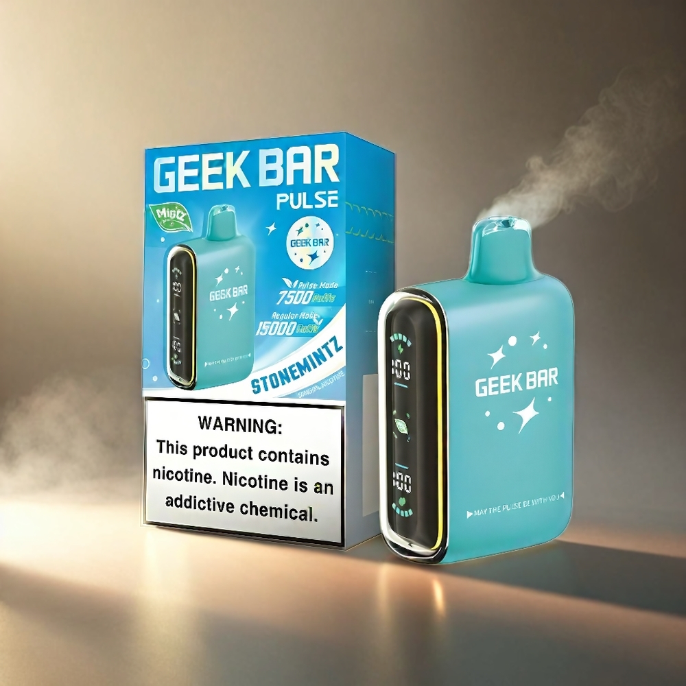 Italia Ingrosso Geek Bar Pulse 15000 Puffs Aroma Menta 16ML 5% Nicotina