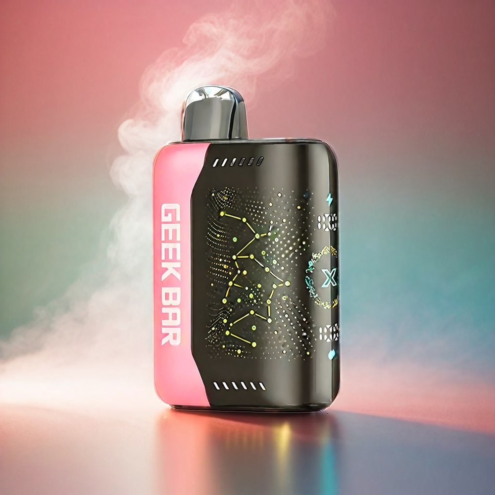 Geek Bar Pulse X 25000 Puffs Italia Ingrosso - 0% Nicotina, 18mL E-Liquido, Schermo Curvo 3D, Bobina a doppia maglia, USB Tipo-C