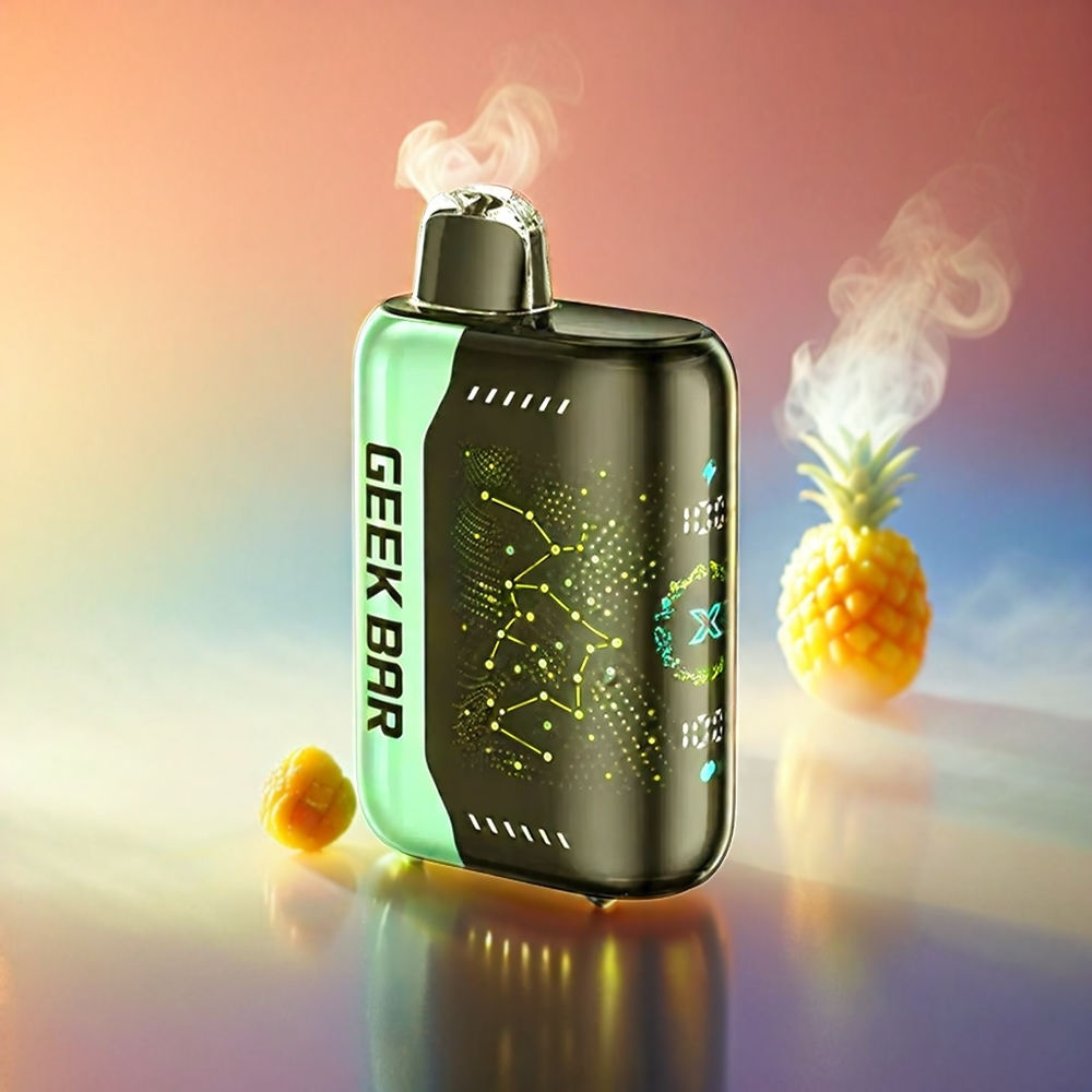 Geek Bar Pulse X 25000 Puffs Italia Ingrosso con 18mL E-Liquid, Schermo Curvo 3D, USB Type-C e Bobina a doppia maglia