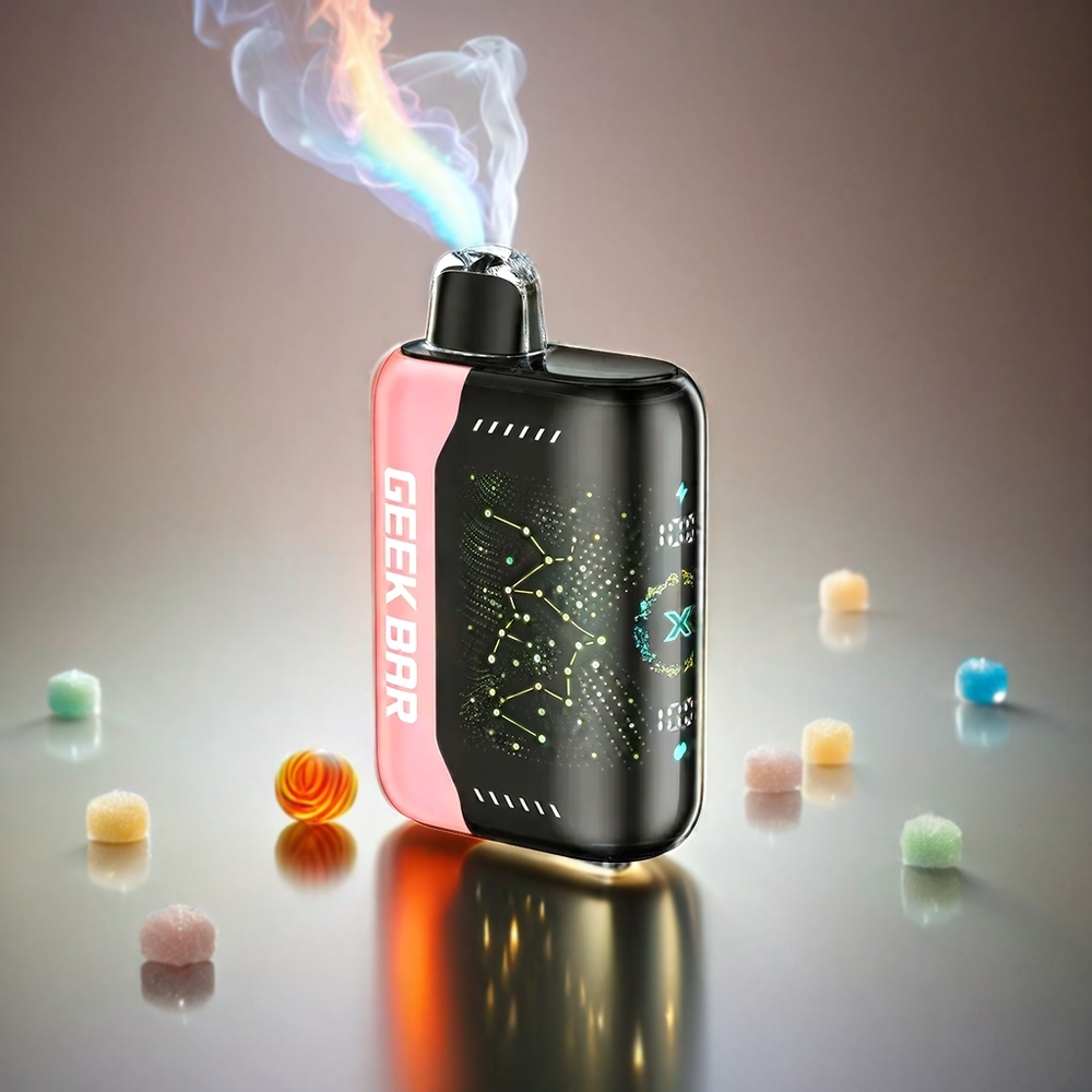 Geek Bar Pulse X 25000 Puffs Italia Ingrosso con 18mL E-Liquid, Schermo Curvo 3D, USB Type-C e Bobina a doppia maglia
