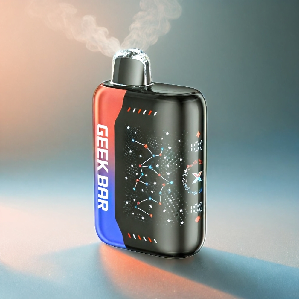 Geek Bar Pulse X Italia Ingrosso 25000 Puffs con Schermo Curvo 3D e Bobina a doppia maglia - Edizione Patriot