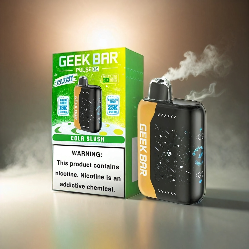 Italia Ingrosso Geek Bar Pulse X 25000 Puffs Slush Edition con Schermo Curvo 3D e Ricarica USB-C
