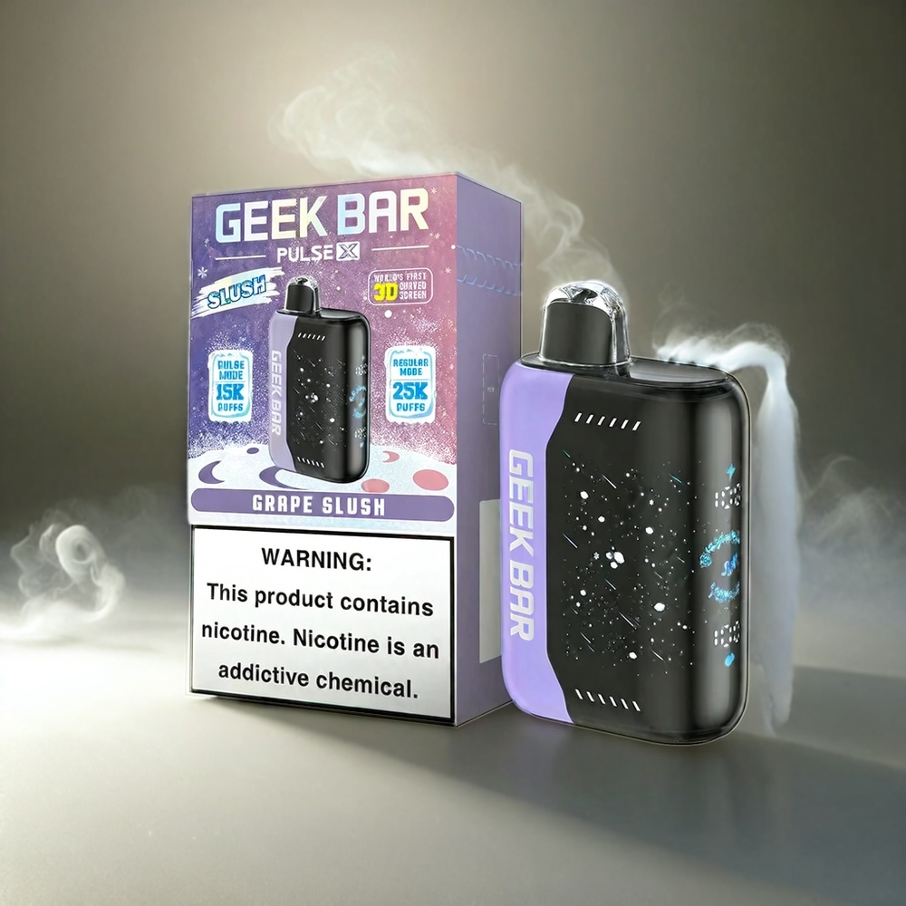 Italia Ingrosso Geek Bar Pulse X 25000 Puffs Slush Edition con Schermo Curvo 3D e Ricarica USB-C