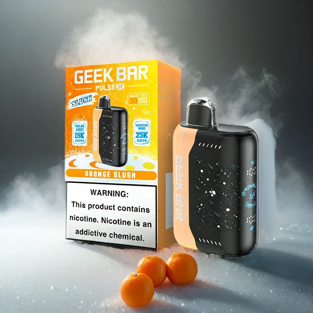 Italia Ingrosso Geek Bar Pulse X 25000 Puffs Slush Edition con Schermo Curvo 3D e Ricarica USB-C