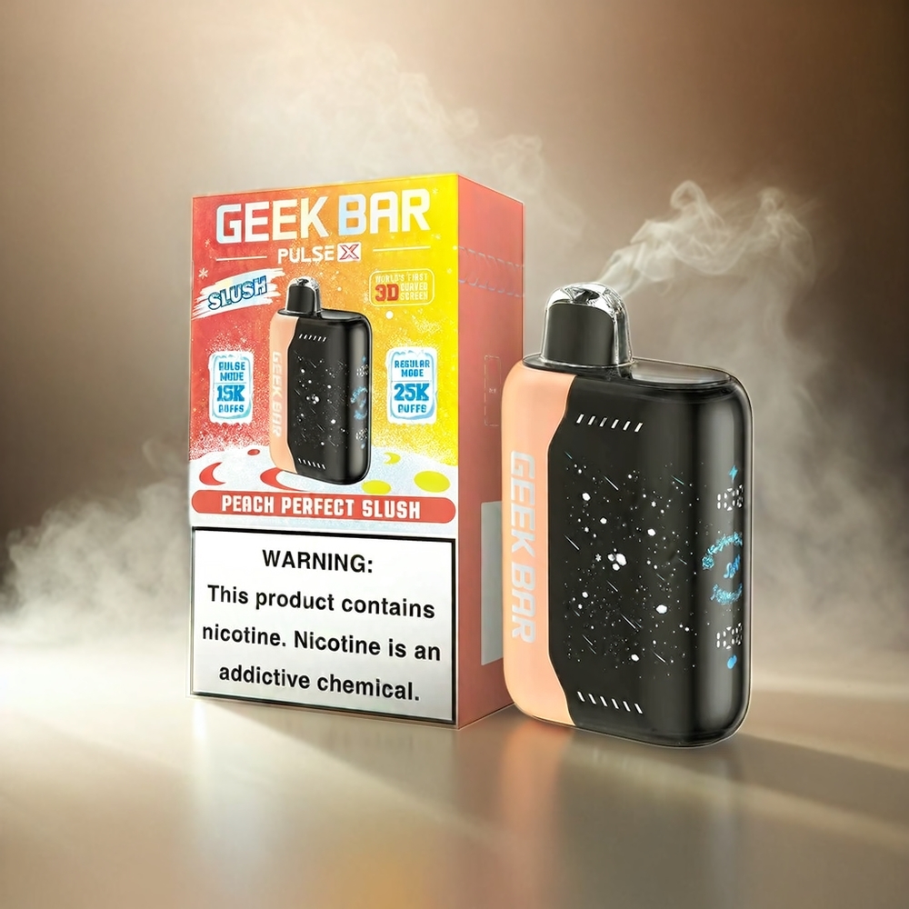 Italia Ingrosso Geek Bar Pulse X 25000 Puffs Slush Edition con Schermo Curvo 3D e Ricarica USB-C