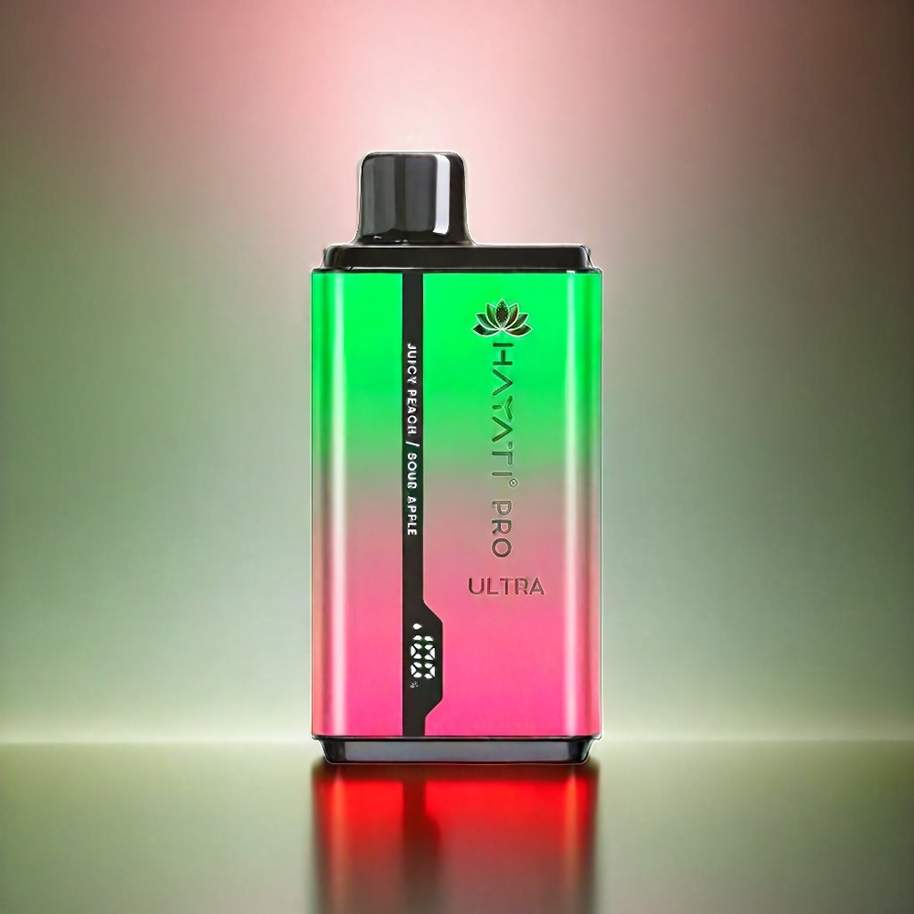 Hayati Pro Ultra 15000 Puffs Italia Ingrosso - Anguria Kiwi Frutto della Passione - 850mAh Batteria, 24ml Liquido, 2% Nicotina