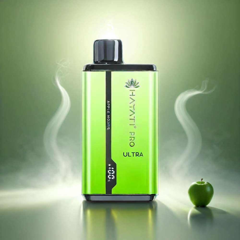 Hayati Pro Ultra 15000 Puffs Italia Ingrosso – Mela Mojito