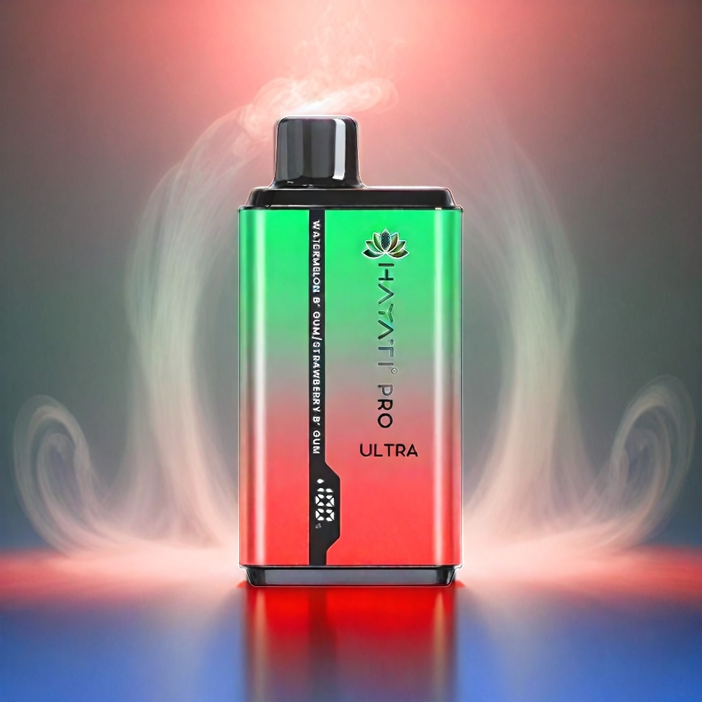 Hayati Pro Ultra 15000 Puffs Italia Ingrosso - Mirtillo, Lampone, Ciliegia, Limone & Mirtillo - 850mAh, 2 12ml, 2% Nicotina