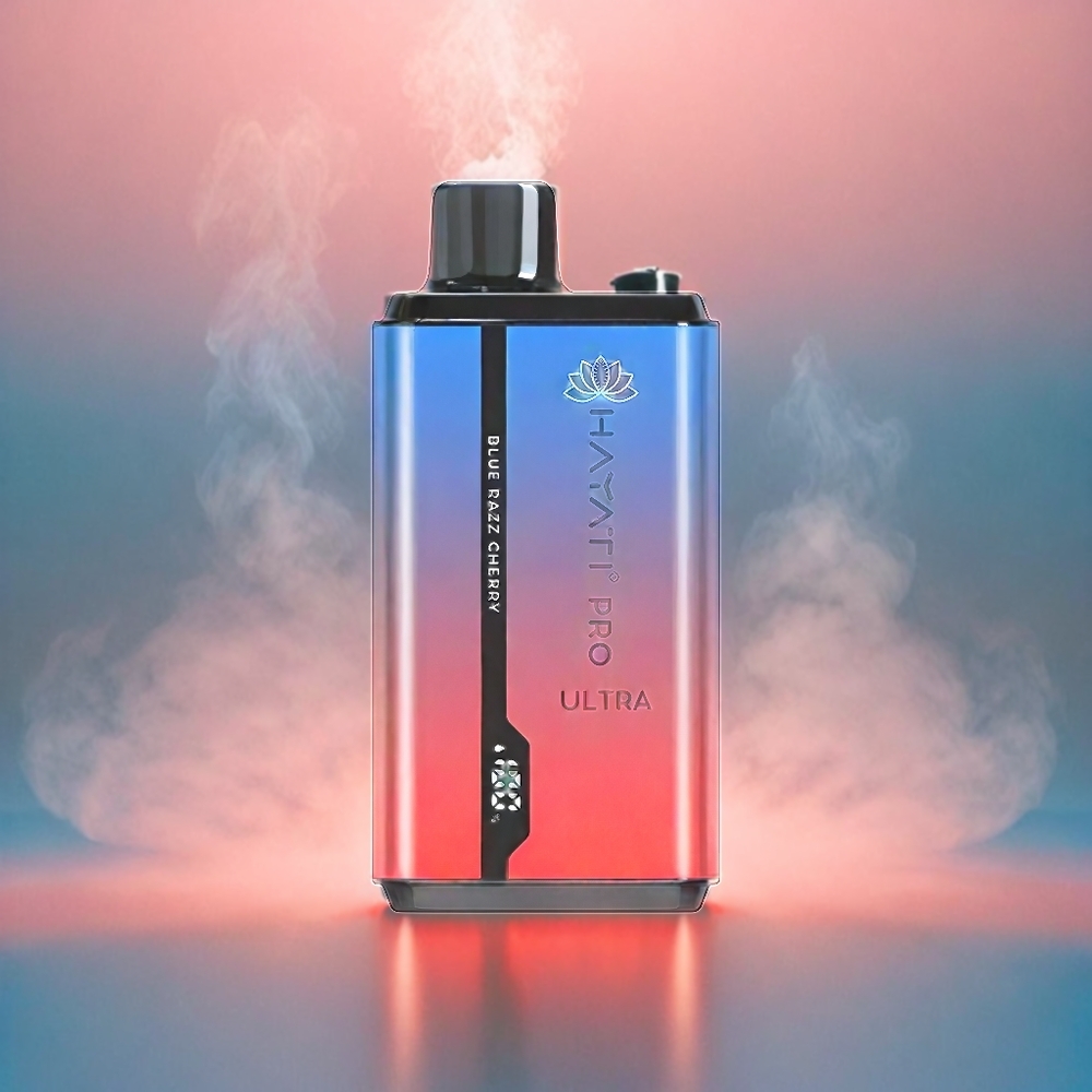 Italia Ingrosso Hayati Pro Ultra 15000 Puffs Blu Lampone Ciliegia - 850mAh, 2 12ml, 2% Nicotina
