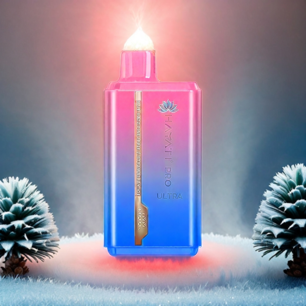 Italia Ingrosso Hayati Pro Ultra 15000 Puffs Blu Razz Ananas Fragola Ghiaccio con Batteria 850mAh e 24ml Liquido 2% Nicotina