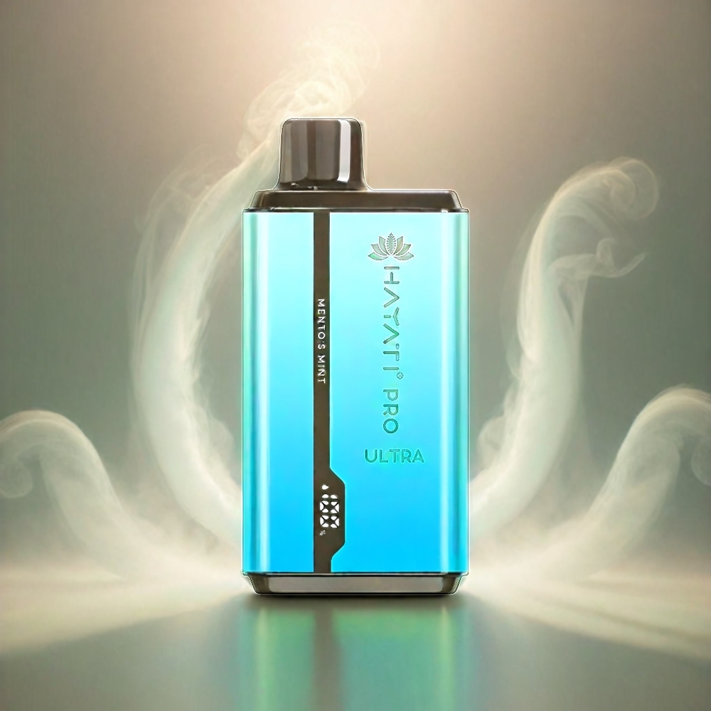 Italia Ingrosso Hayati Pro Ultra 15000 Puffs E-Cig Menta con 850mAh e 24ml Liquido 2% Nicotina