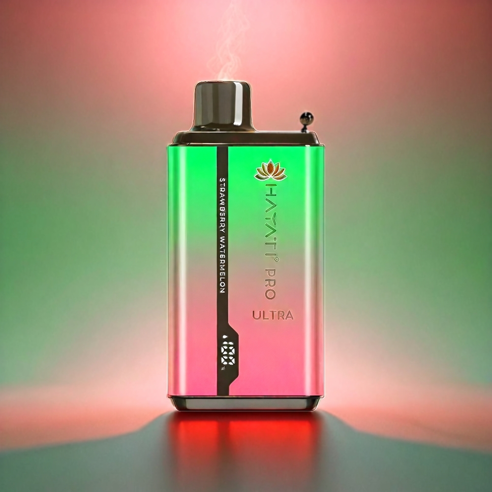 Italia Ingrosso Hayati Pro Ultra 15000 Puffs Fragola Anguria con 850mAh Batteria e 2 12ml E-Liquid