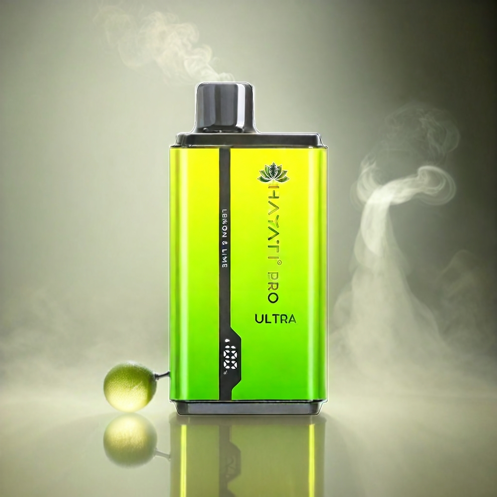 Italia Ingrosso Hayati Pro Ultra 15000 Puffs Vape Limone & Lime con 850mAh Batteria e 2 12ml Capacità