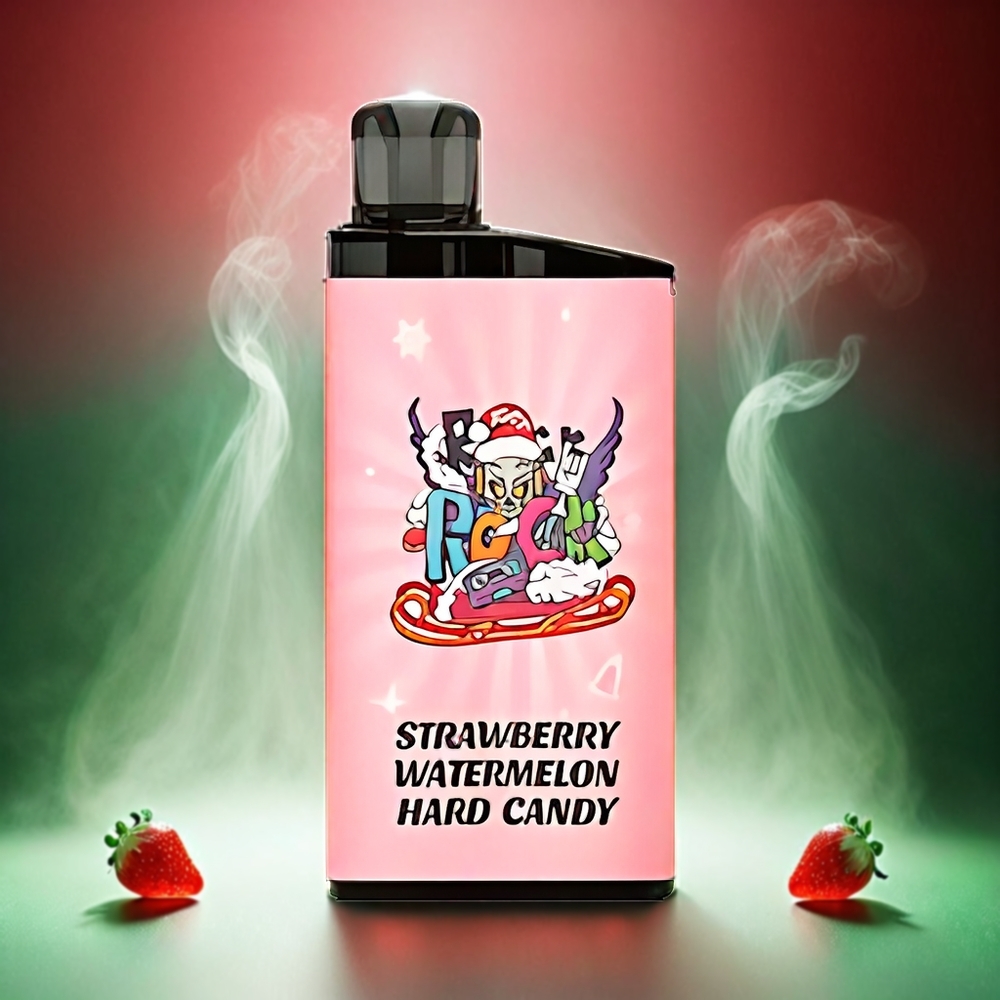 Iget Bar Italia Ingrosso 3500 Puffs Fragola Anguria Caramella Dura con Batteria 1400 mAh e Bobina Mesh 1.2 Ohm