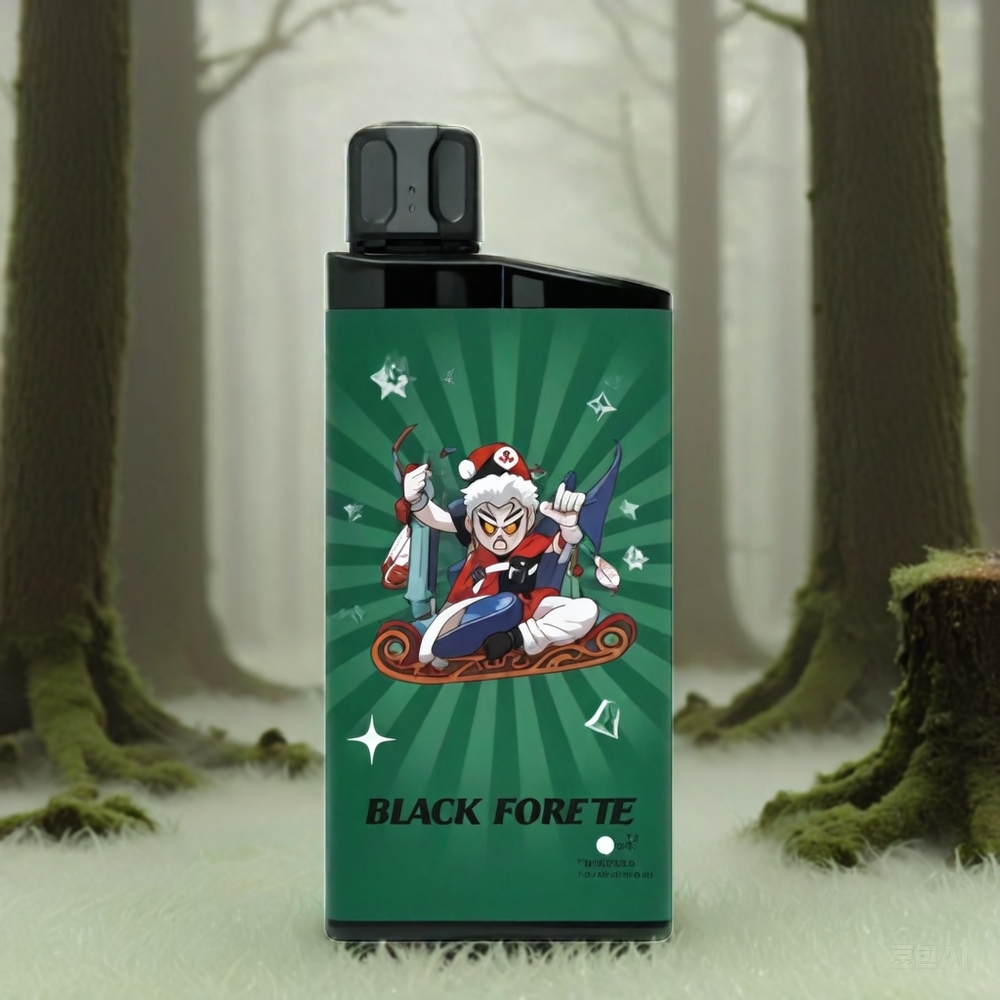 Italia Ingrosso Iget Bar 3500 Puffs Foresta Nera con Batteria 1400 mAh e Coil Mesh 1.2 Ohm