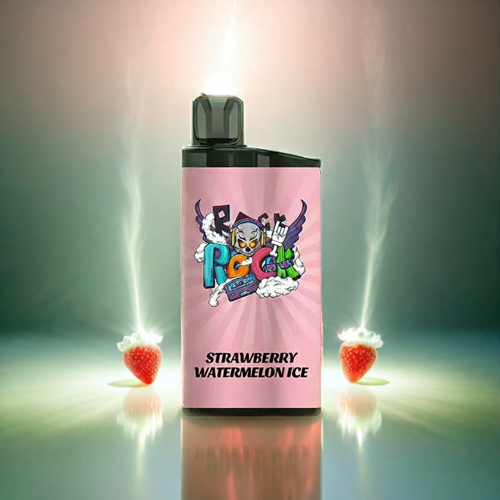 Italia Ingrosso Iget Bar 3500 Puffs Fragola Anguria Ghiaccio - 1400 mAh Batteria, 1.2 Ohm Mesh Coil, 41.3x21.3x94.5mm