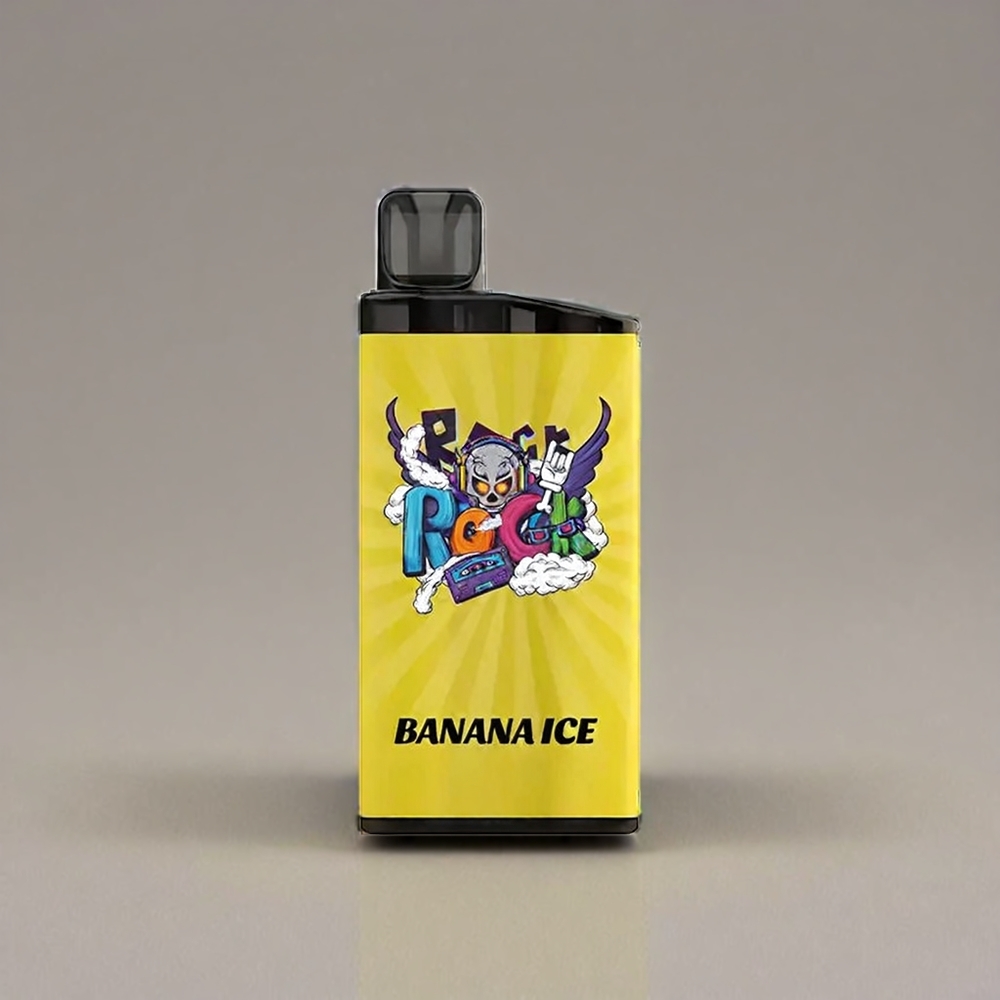 Italia Ingrosso - Iget Bar 3500 Puffs Vape Banana Ice con batteria 1400 mAh e bobina mesh 1.2 Ohm