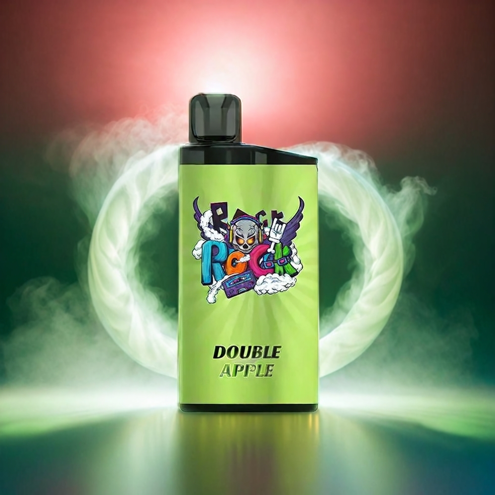 Italia Ingrosso Iget Bar 3500 Puffs Vape Doppia Mela - 1400 mAh, 1.2 Ohm Mesh Coil