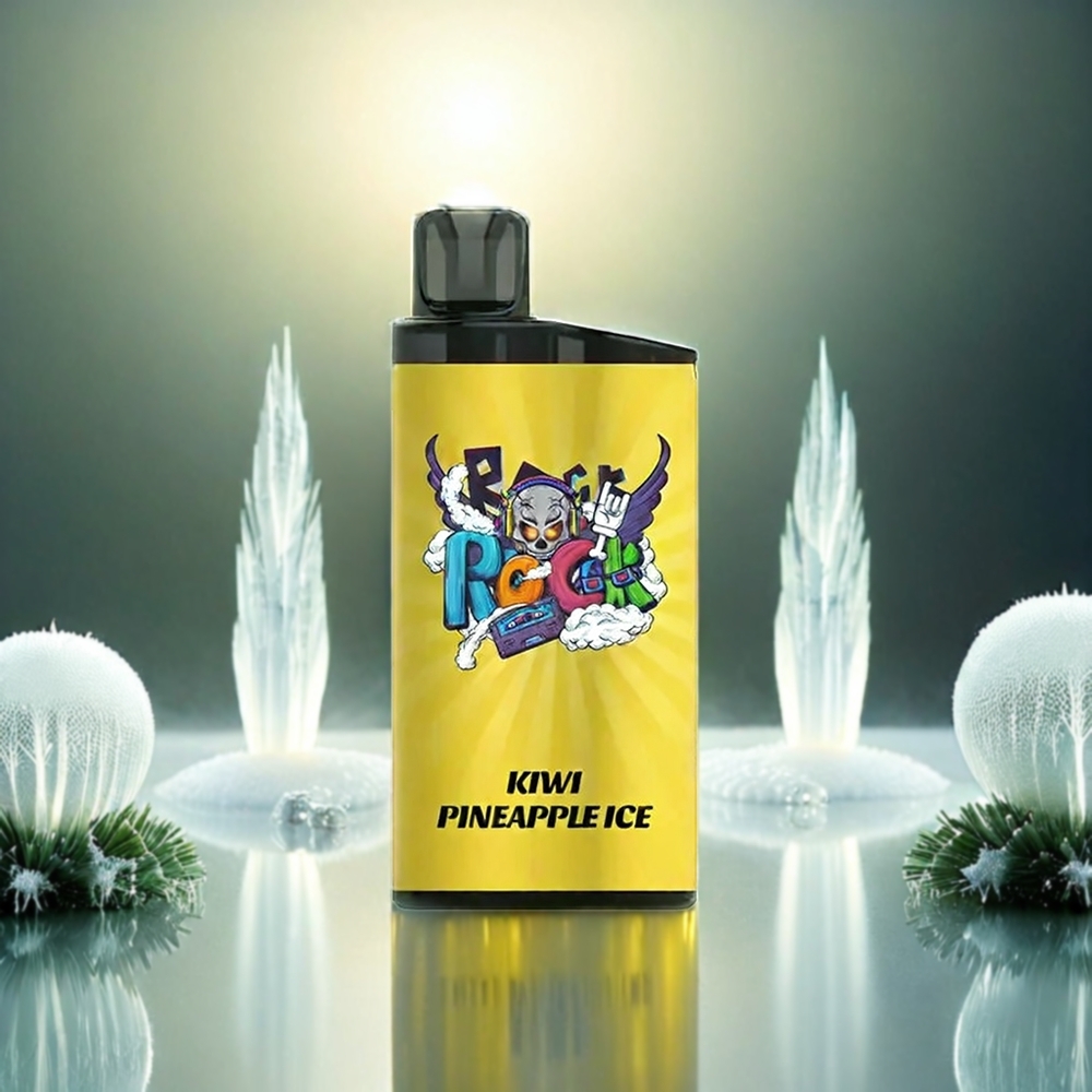 Italia Ingrosso Iget Bar 3500 Puffs Vape Kiwi Ananas Ghiaccio - 1400 mAh, 1.2 Ohm Mesh Coil