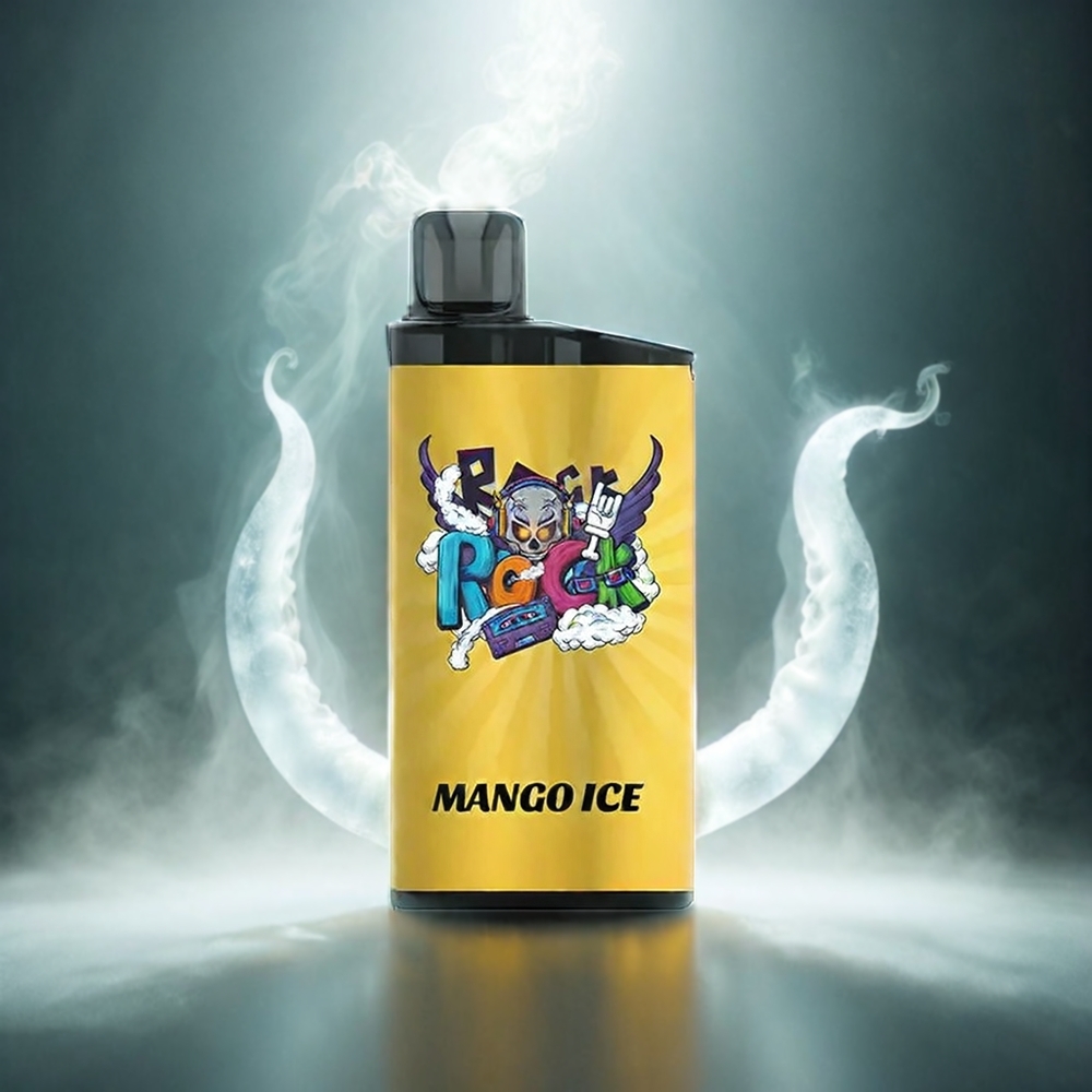 Italia Ingrosso Iget Bar 3500 Puffs Vape Mango Ghiaccio - 1.2 Ohm Mesh Coil, 1400 mAh