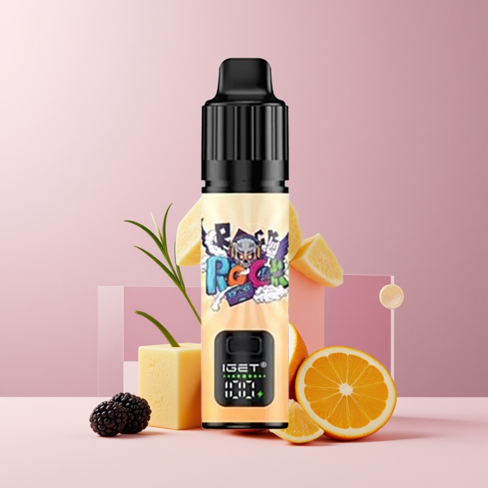IGET BAR PLUS S3 POD 10000 Puff Italia Ingrosso Disposable Vape Mirtillo Ananas Arancia 18ml 5% Nic