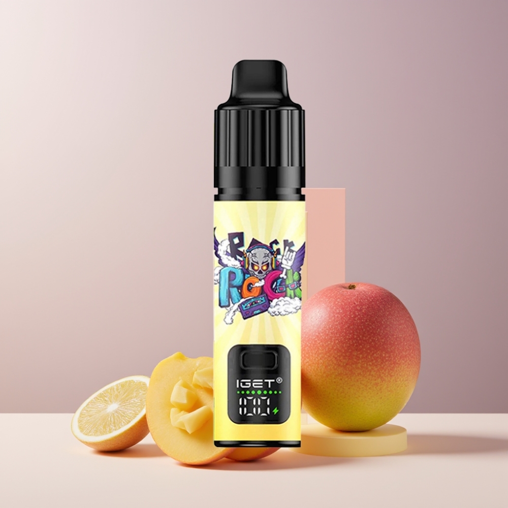 IGET BAR PLUS S3 POD 10000 Puff Italia Ingrosso Disposable Vape Mostro Mango 18ml 5% 950mAh