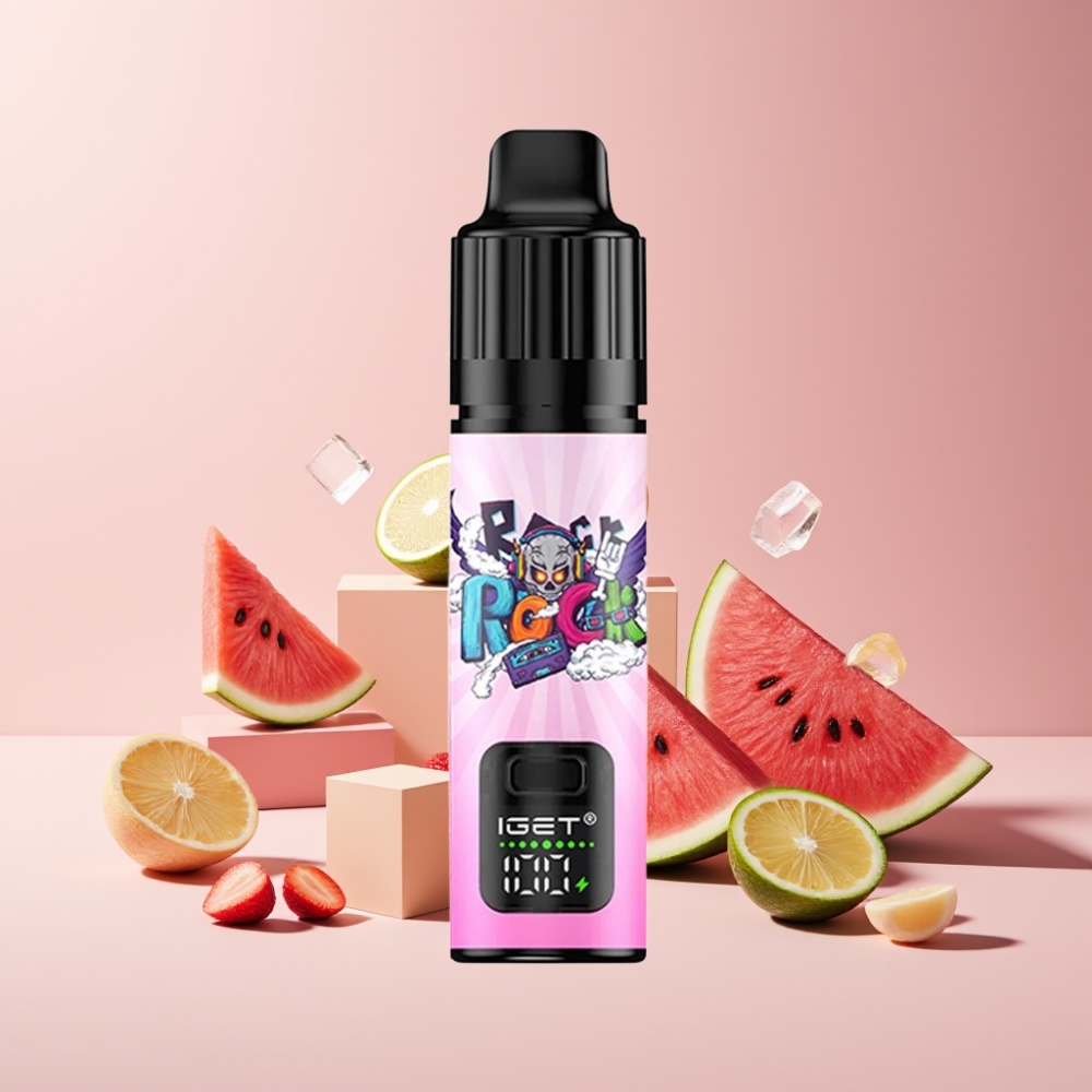 IGET BAR PLUS S3 POD 10000 Puff Italia Ingrosso Elettronico Disposable Vape Fragola Anguria Ghiaccio 18ml 5% Nicotina