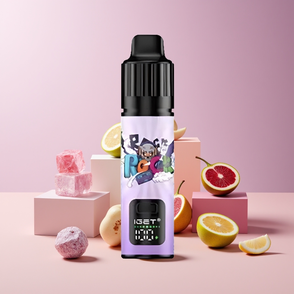 IGET BAR PLUS S3 POD 10000 Puff Italia ingrosso Disposable Vape Ghiaccio all'Uva 18ml 5% Nicotina
