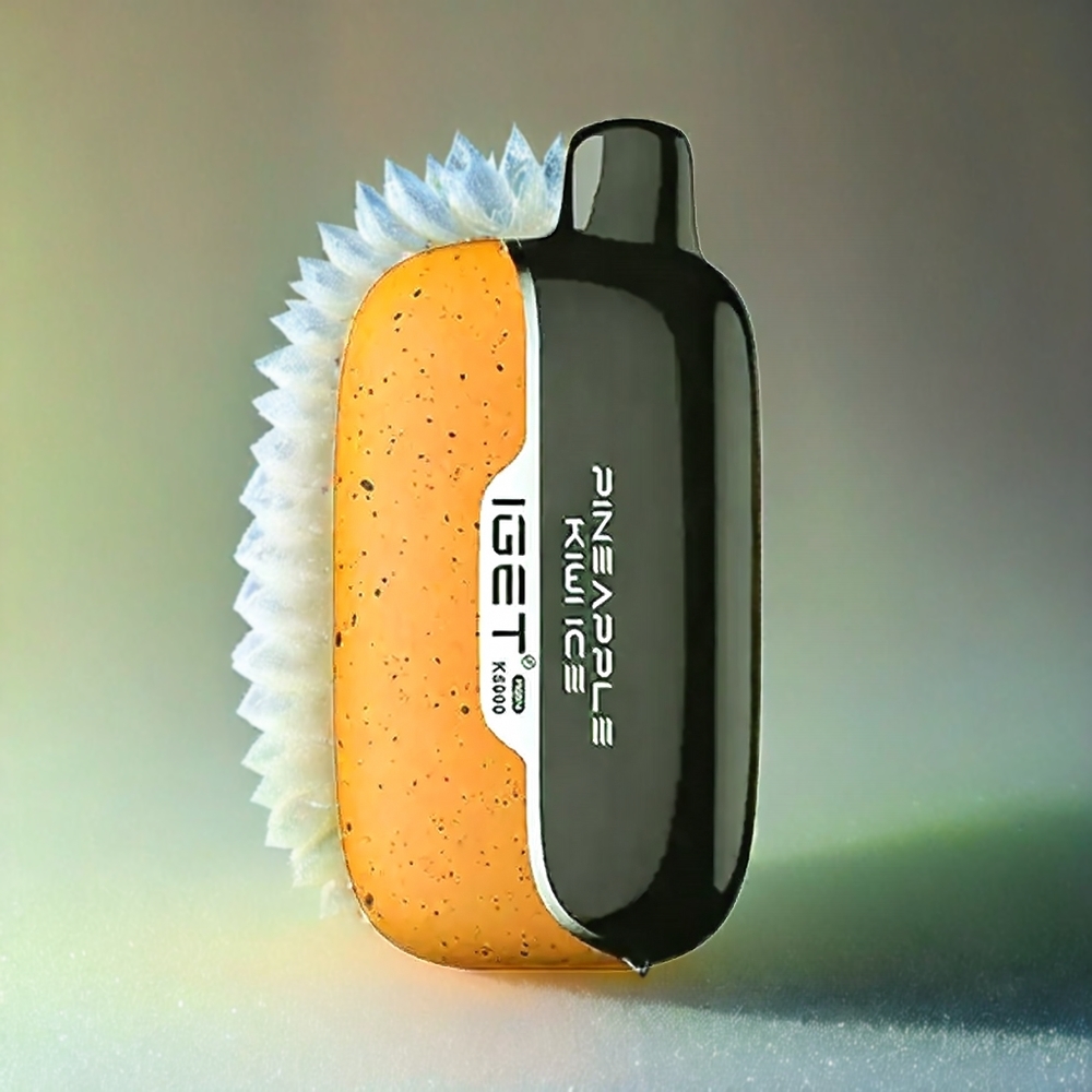 Iget Moon K5000 Puffs Vape Italia Ingrosso Ananas Kiwi Ghiaccio 81.5g Mesh 1.35 Ohm 49.5x25.3x99.4mm
