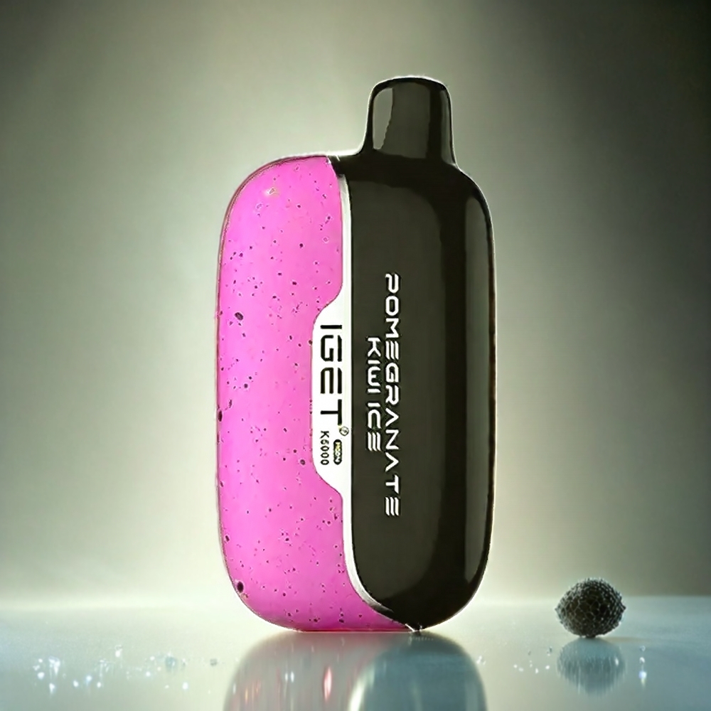 Italia Ingrosso Iget Moon K5000 5000 Puffs Mesh Coil 1.35 Ohm Vape Melograno Kiwi Ghiaccio