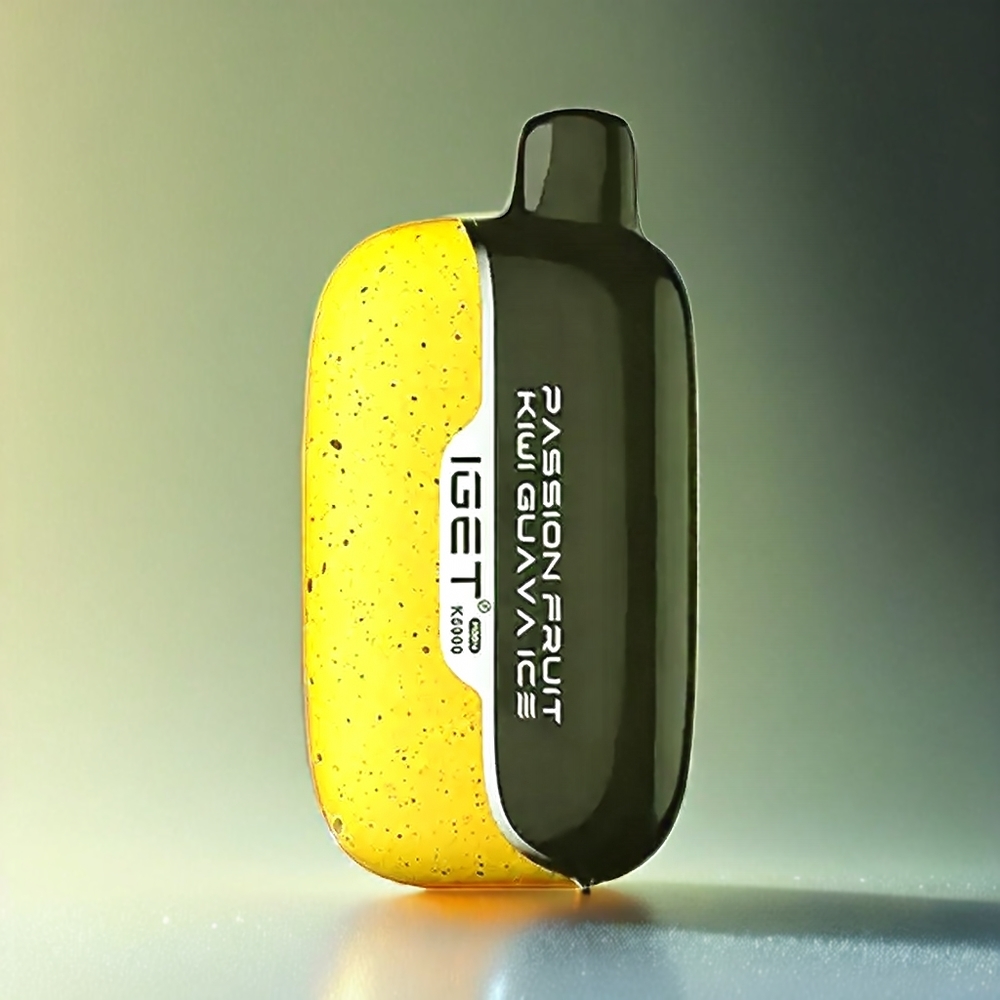 Italia Ingrosso Iget Moon K5000 5000 Puffs PC Mesh 1.35 Ohm Vape Frutto della Passione Kiwi Guava Ghiaccio