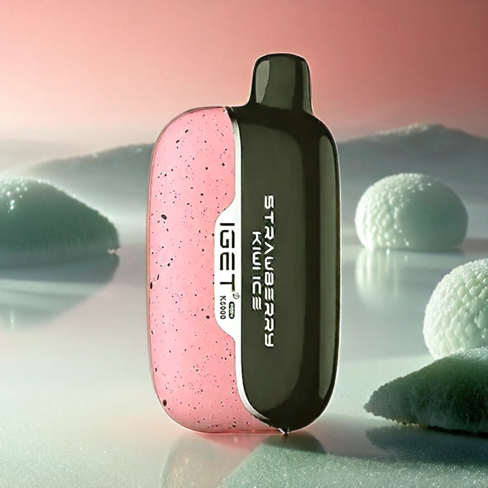 Italia Ingrosso Iget Moon K5000 Puffs Vape Fragola Kiwi Ghiaccio - 5000 Puffs, 1.35 Ohm Mesh Coil, 81.5 g