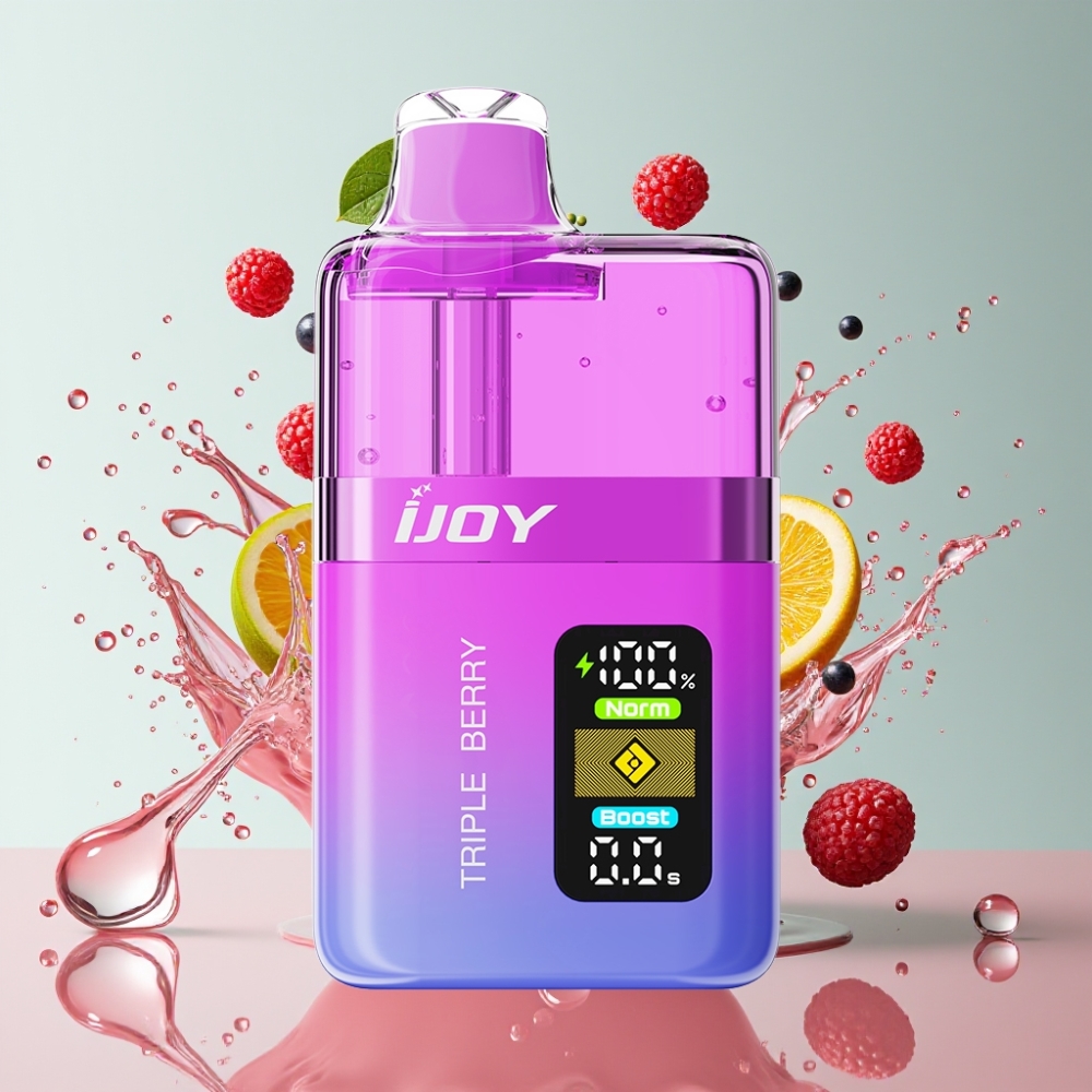 IJOY XP50000 Sigaretta elettronica usa e getta Triple Berry Italia Ingrosso - 50000 Puff, 50mg/ml, 1000mAh, Tipo-C