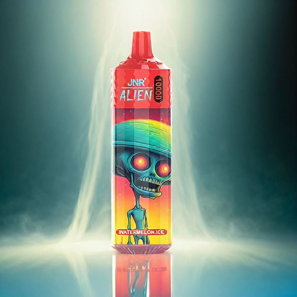 Italia Ingrosso Jnr Alien 10000 Puffs Anguria Ghiacciata - 850mAh, 1.2 Ohm, 20ml, Ricarica Type-C