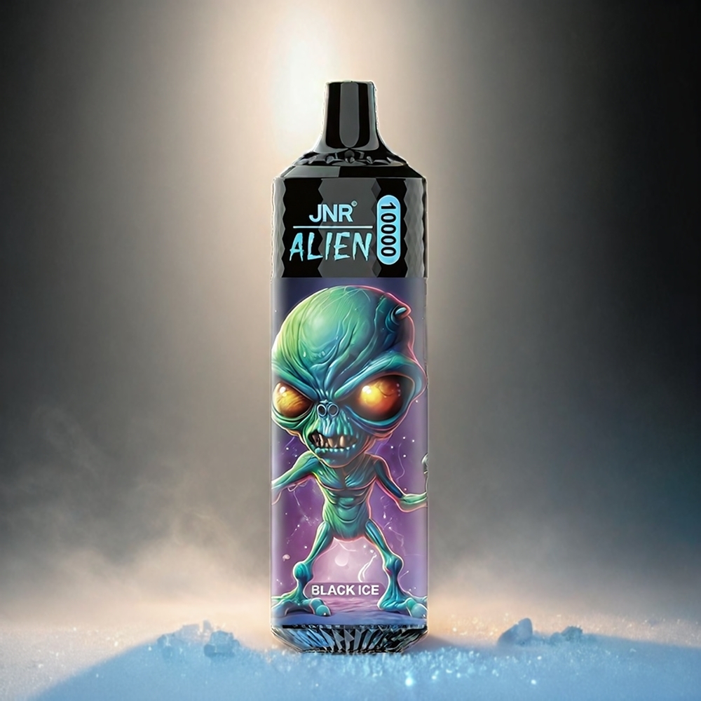 Italia Ingrosso Jnr Alien 10000 Puffs Ghiaccio Nero - 850mAh, 20ml E-liquid, Tipo-C