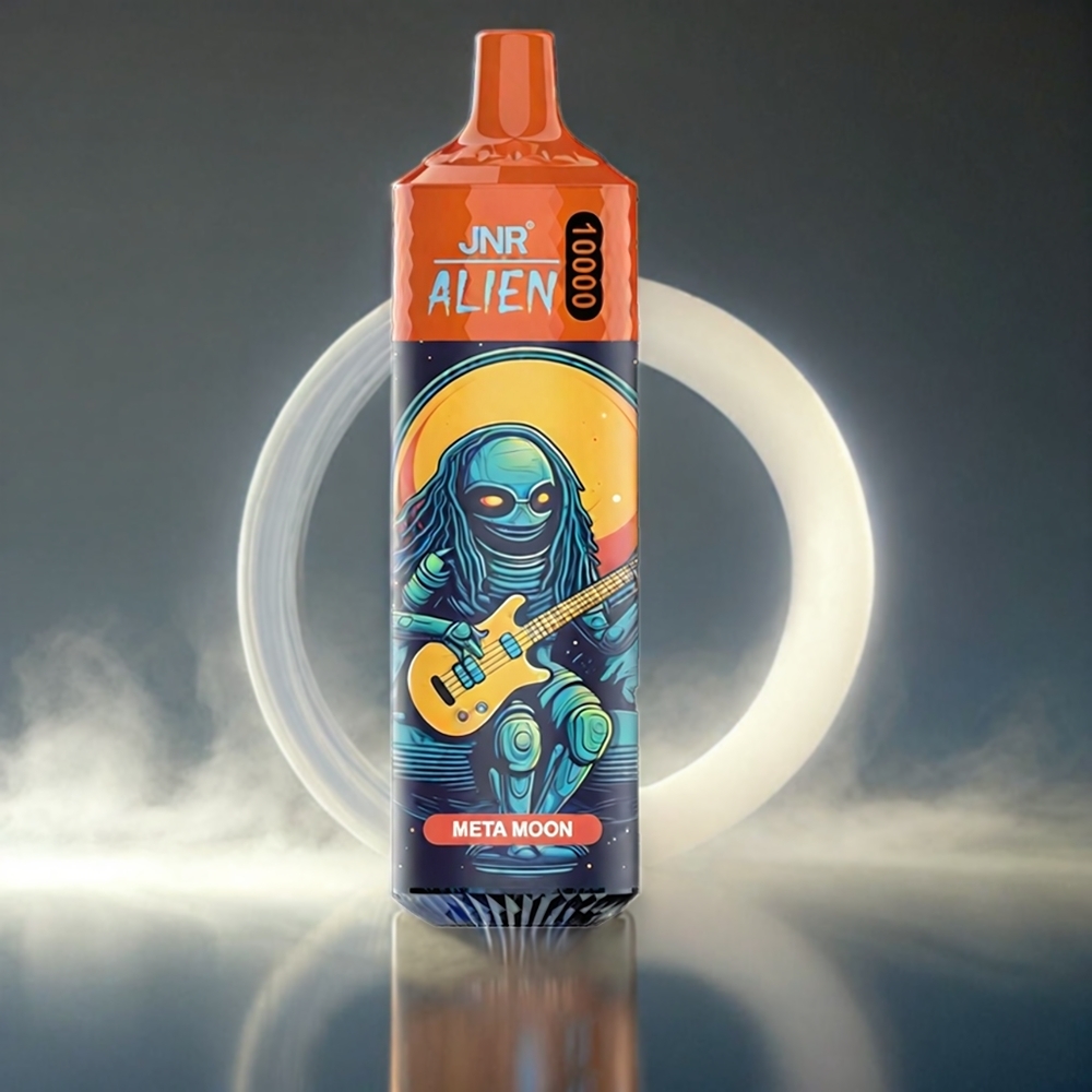 Italia Ingrosso Jnr Alien 10000 Puffs Meta Luna con Batteria 850mAh, Coil Mesh 1.2 Ohm, 20ml E-liquido e LED RGB
