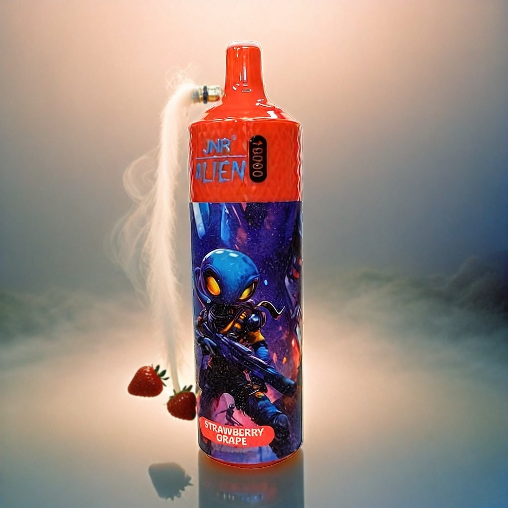 Italia Ingrosso Jnr Alien 10000 Puffs Vape Fragola Melograno - 850mAh, 20ml, RGB LED