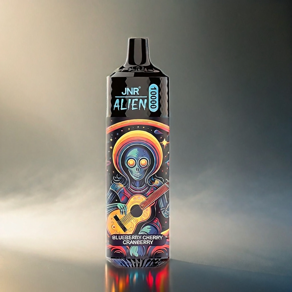 Italia Ingrosso Jnr Alien 10000 Puffs Vape Mirtillo Ciliegia Mirtillo Rosso con Batteria 850mAh e Carica Rapida Type-C