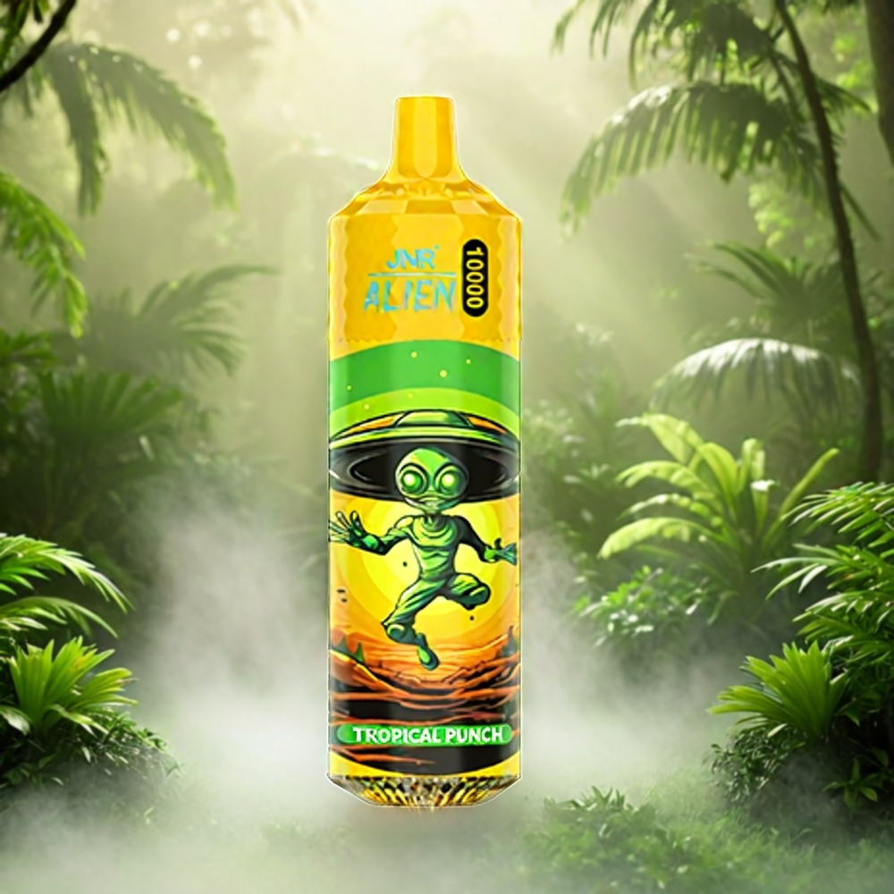 Jnr Alien 10000 Puffs Italia Ingrosso Vape Punch Tropicale – 850mAh, 20ml, Tipo-C