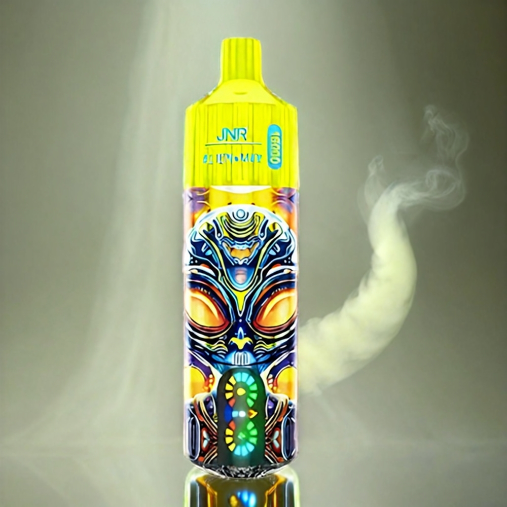 JNR Alien Max 18000 Puffs Italia Ingrosso (Limone & Lime) - Display LED Intelligente, Bobina a doppia maglia, Batteria 850mAh, 28ml E-liquid