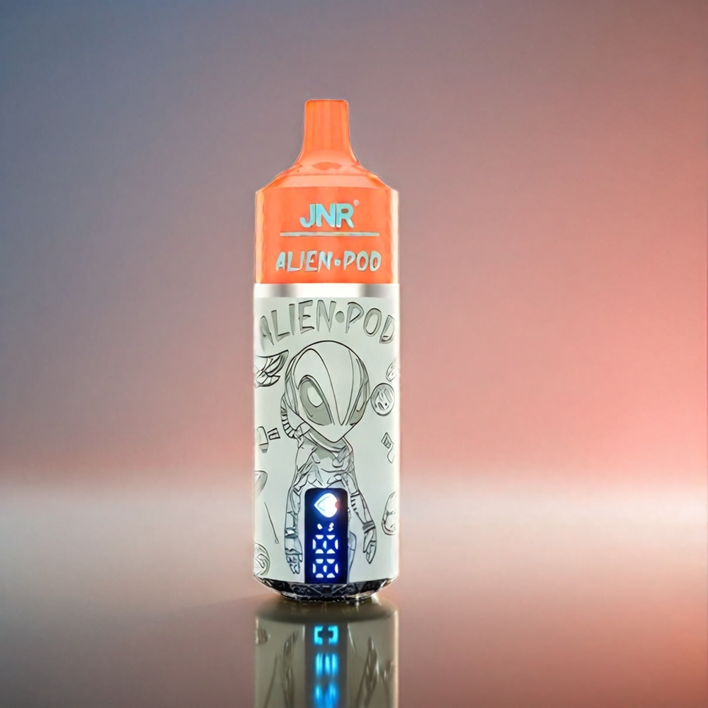 Italia Ingrosso JNR Alien Pod 13000 Puffs Mesh Core 850mAh Type-C Bianca Pesca Razz