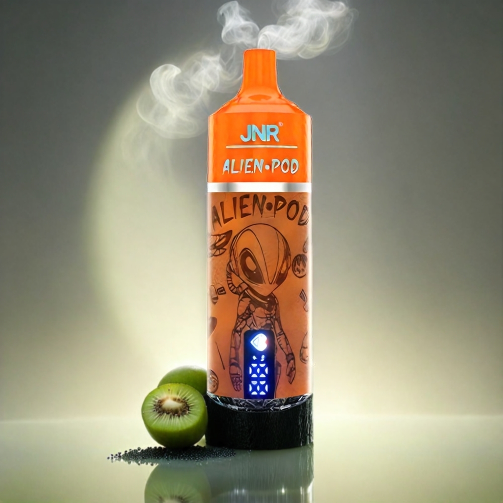 Italia Ingrosso Jnr Alien Pod 13000 Puffs Mesh Core 850mAh Type-C Vape Passionfrutto Kiwi