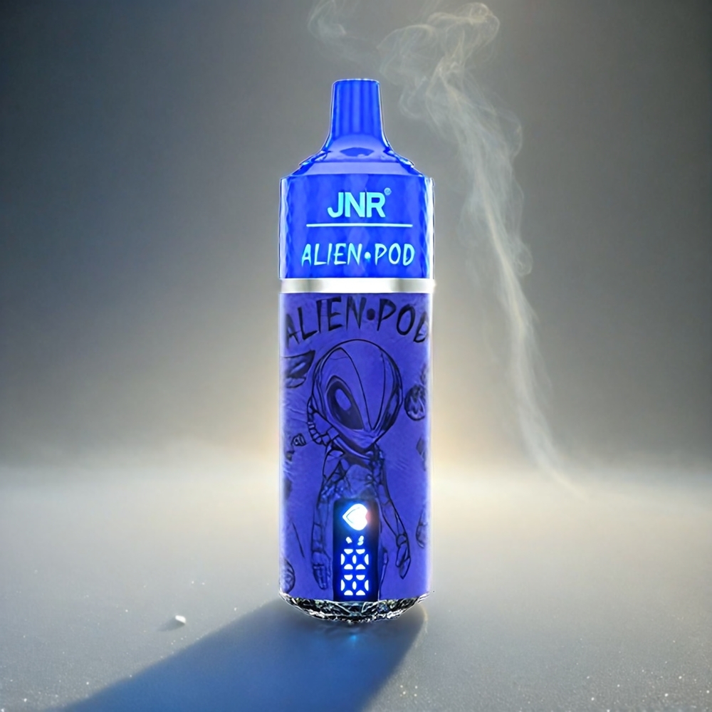 Italia Ingrosso Jnr Alien Pod 13000 Puffs Mesh Core Blueberry on Ice - 850mAh Batteria, 20ml E-liquid