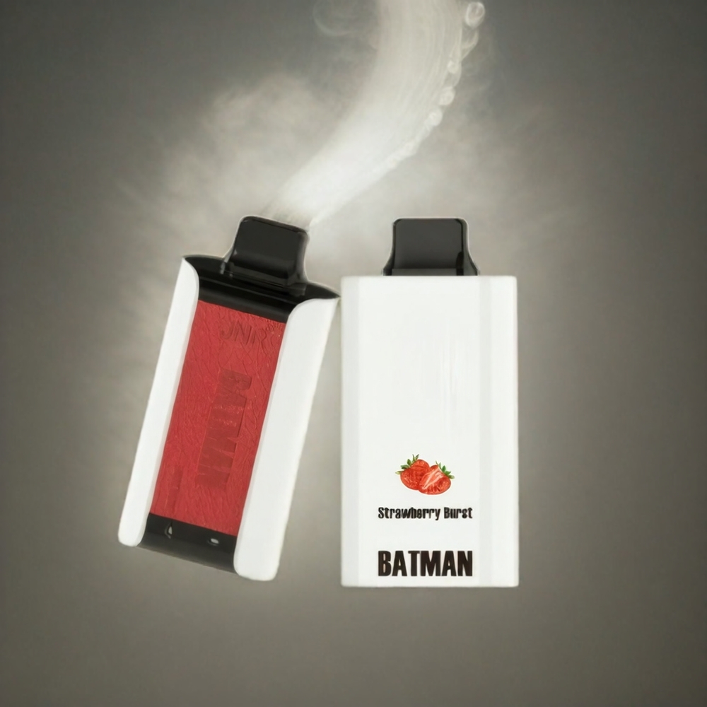Italia Ingrosso JNR BATMAN 11000 Puffs Fragola Esplosione - 20ml E-liquid, 850mAh, Bobina a doppia maglia, Type-C Ricarica Rapida, Nicotina 0%/2%/5%