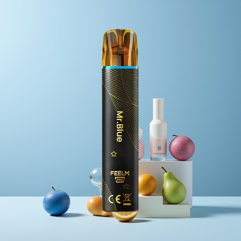 JNR Black&Golden 600+200 Puff Italia ingrosso Disposable Vape Blu Mr 2ml 2% Nic