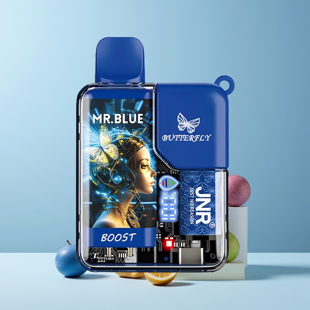 JNR Butterfly 8500 Puff Italia ingrosso Disposable Vape Mr Blu 15ml 1200mAh