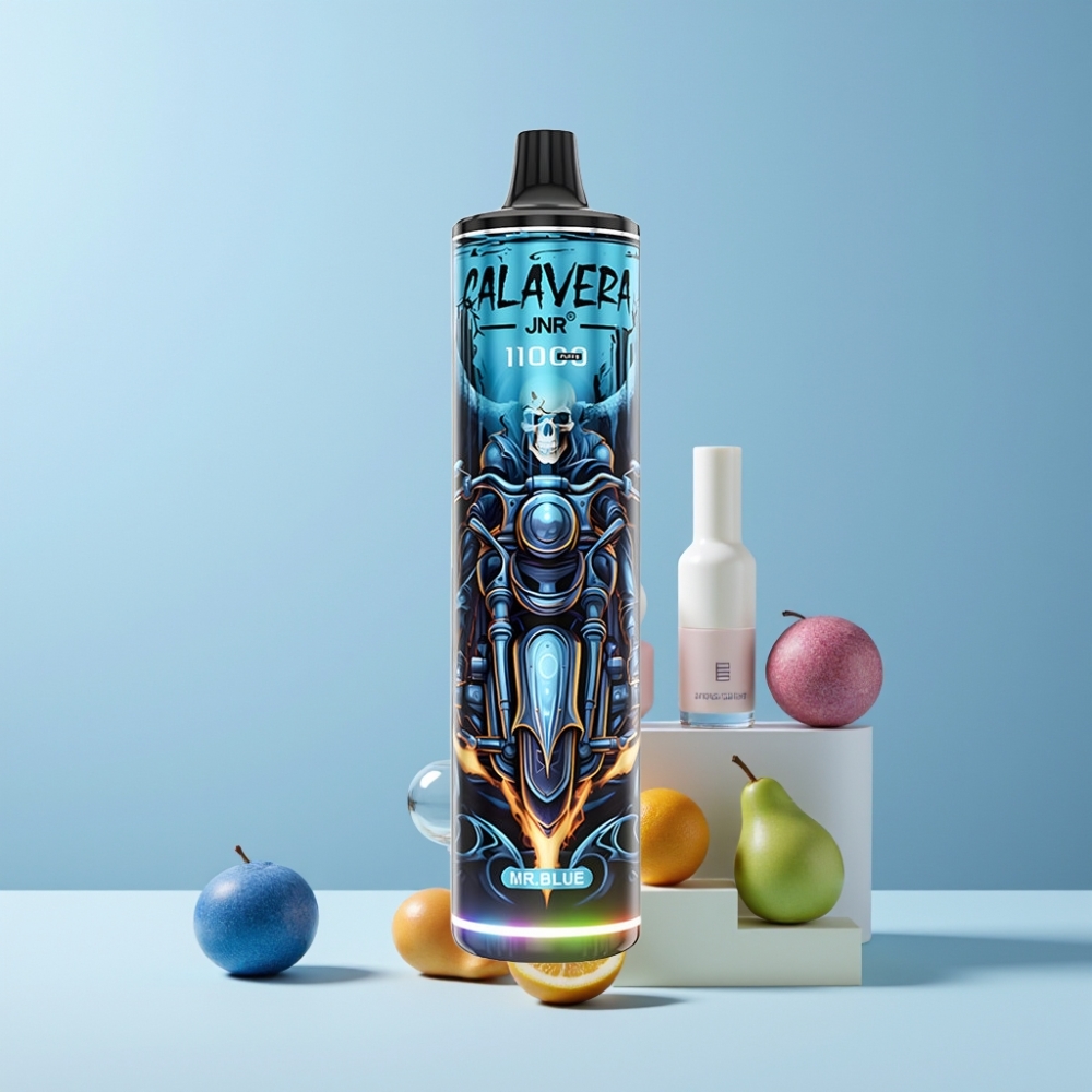 JNR Calavera 11000 Puff Italia Ingrosso Disposable Vape Mr Blu 850mAh 21ml