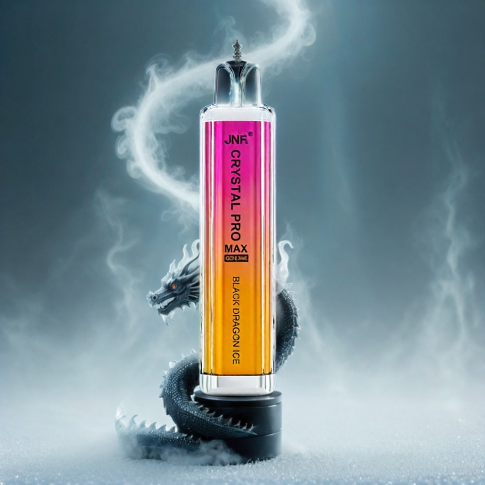 Italia Ingrosso JNR Crystal Pro Max 5000 Puffs Drago Nero Ghiaccio