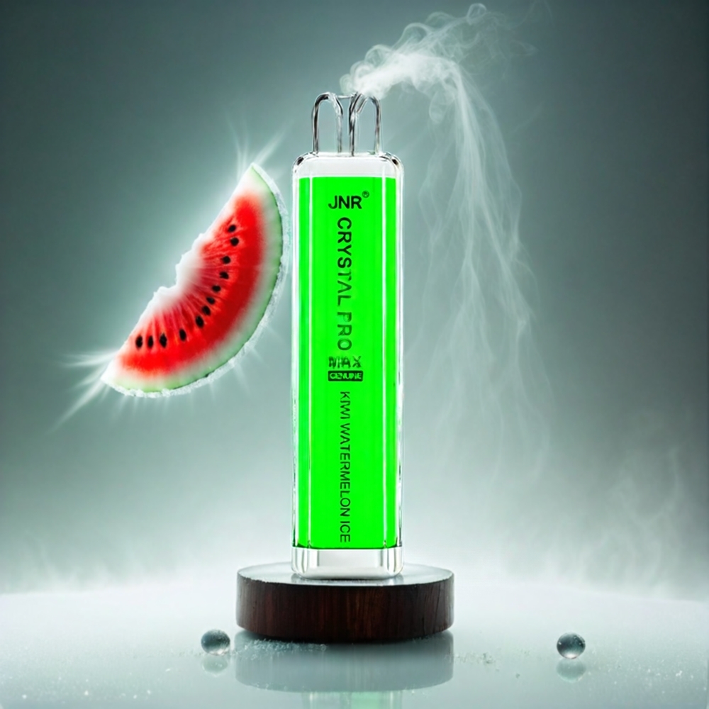 Italia Ingrosso JNR Crystal Pro Max 5000 Puffs E-Liquido al Kiwi Anguria Ghiaccio